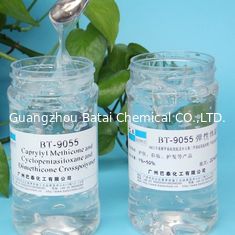 Gel de la mezcla del elastómero de silicón de Tranparent para proporcionar la sensación sedosa como material cosmético BT-9055